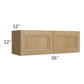 RTA Catalina Toffee 36" x 12" Wall Cabinet with 1 Decorative End Panel