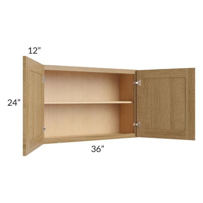 RTA Catalina Toffee 36" x 24" Wall Cabinet