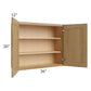 RTA Catalina Toffee 36" x 30" Wall Cabinet with 2 Decorative End Panels
