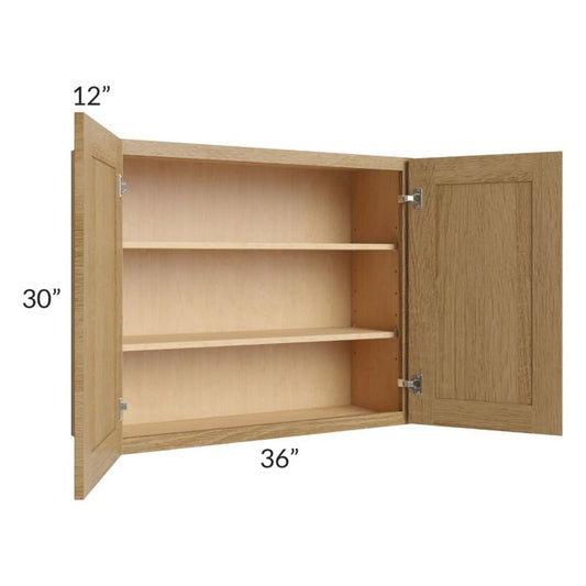 RTA Catalina Toffee 36" x 30" Wall Cabinet