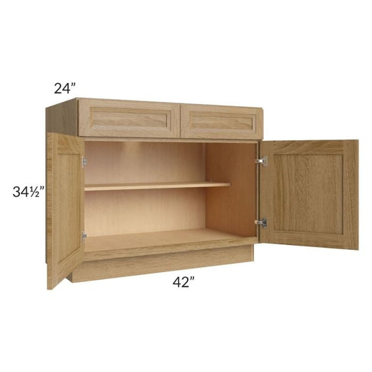 RTA Catalina Toffee 42" Base Cabinet