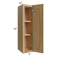 RTA Catalina Toffee 9" x 36" Wall Cabinet