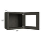 RTA Charcoal Grey Shaker 18" x 18" Decorative Wall Cabinet