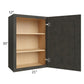 RTA Charcoal Grey Shaker 21" x 30" Wall Cabinet
