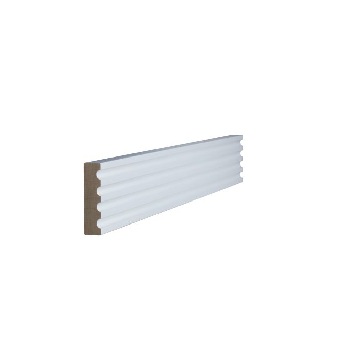 RTA Charcoal Grey Shaker 3" x 96" Fluted Filler