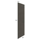 RTA Charcoal Grey Shaker 30" x 96" Refrigerator Panel with 1-1/2" Stile