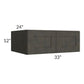 RTA Charcoal Grey Shaker 33" x 12" x 24" Wall Cabinet
