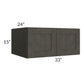 RTA Charcoal Grey Shaker 33" x 15" x 24" Wall Cabinet