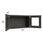 RTA Charcoal Grey Shaker 33" x 18" Decorative Wall Cabinet