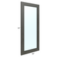RTA Charlotte Dark Grey 18" x 42" Glass Door Only