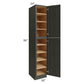 RTA Charlotte Dark Grey 18" x 96" Wall Pantry with 2 Sides Decorative End Panels