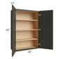 RTA Charlotte Dark Grey 30" x 42" Wall Cabinet