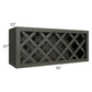 RTA Charlotte Dark Grey 36" x 15" Wine Rack Cabinet