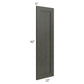 RTA Charlotte Dark Grey 42" Wall Decorative Panel