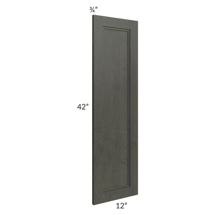 RTA Charlotte Dark Grey 42" Wall Decorative Panel