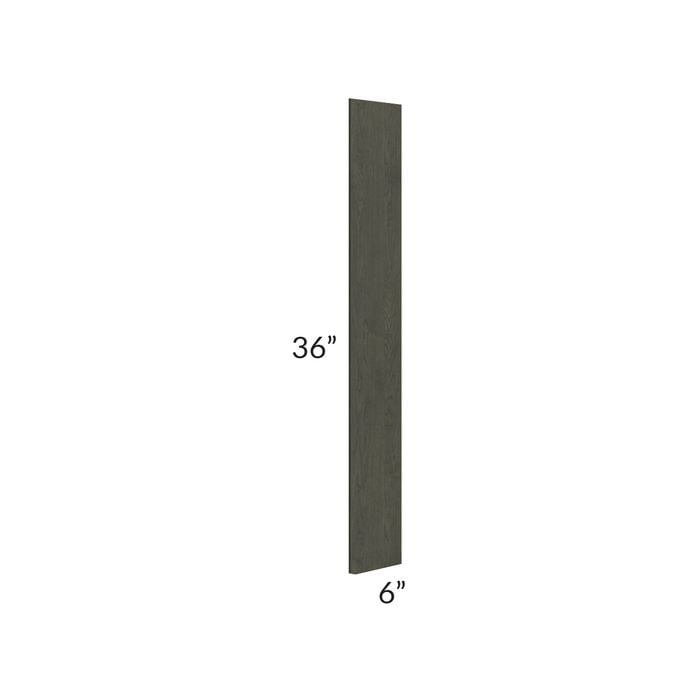 RTA Charlotte Dark Grey 6" x 36" Wall Filler