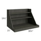 RTA Charlotte Dark Grey Roll Out Pot and Pan Kit for a 33" Base Cabinet