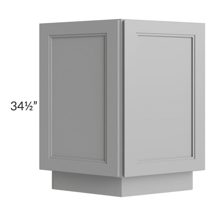 RTA Charlotte Grey 24" Base End Cabinet