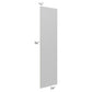 RTA Charlotte Grey 24" x 96" x 3/4" Finished Panel
