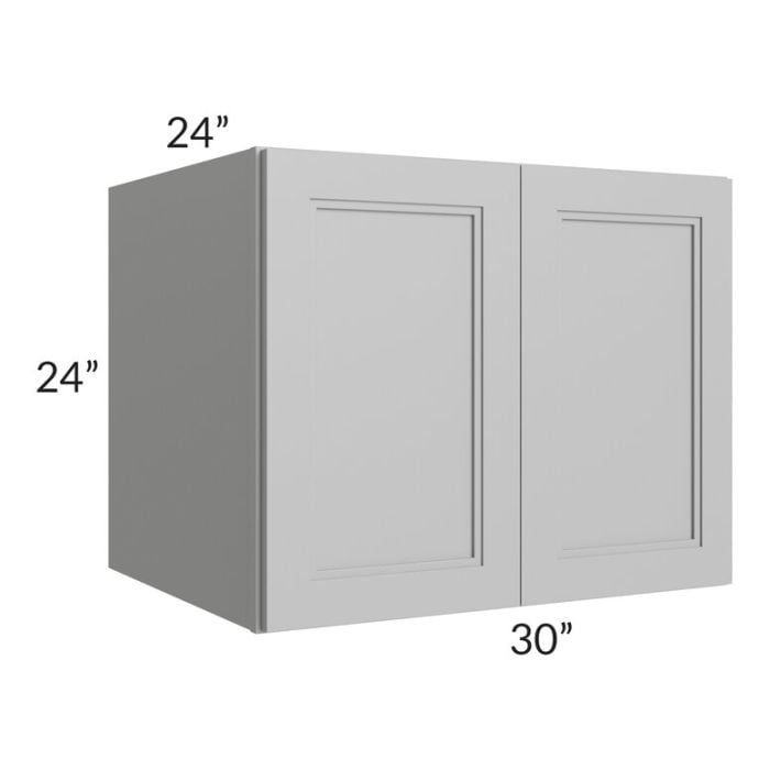 RTA Charlotte Grey 30" x 24" x 24" Wall Cabinet
