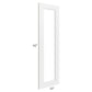 RTA Charlotte White 12" x 42" Glass Door Only