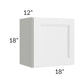 RTA Charlotte White 18" x 18" Wall Cabinet