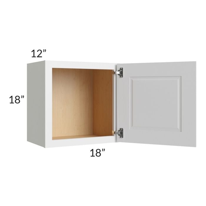 RTA Charlotte White 18" x 18" Wall Cabinet