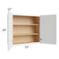 RTA Charlotte White 33" x 30" Wall Cabinet