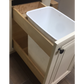RTA Charlotte White Trash Can Insert for a 15" Base Cabinet (Trash can sold separately) with 1 Trash Can