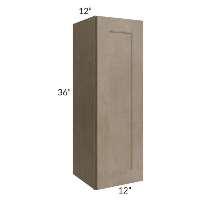 RTA Cobblestone Grey 12" x 36" Wall Cabinet