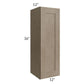 RTA Cobblestone Grey 12" x 36" Wall Cabinet with 1 Skin