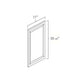RTA Cobblestone Grey 12" x 36" Wall Decorative Panel