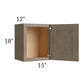 RTA Cobblestone Grey 15" x 18" Wall Cabinet