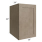 RTA Cobblestone Grey 18" x 30" x 24" Split Pantry Wall Cabinet with 2 Skins