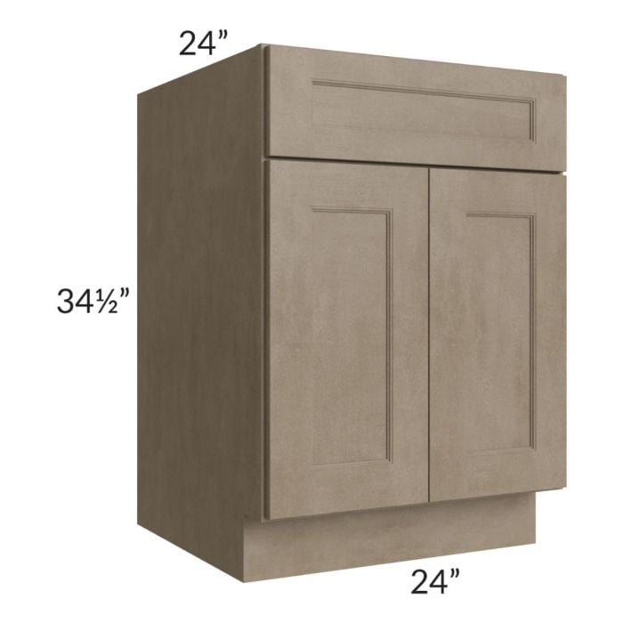 RTA Cobblestone Grey 24" Base Cabinet