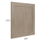 RTA Cobblestone Grey 24" x 30" Base Decorative Panel
