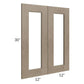 RTA Cobblestone Grey 24" x 30" Glass Door