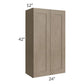 RTA Cobblestone Grey 24" x 42" Wall Cabinet