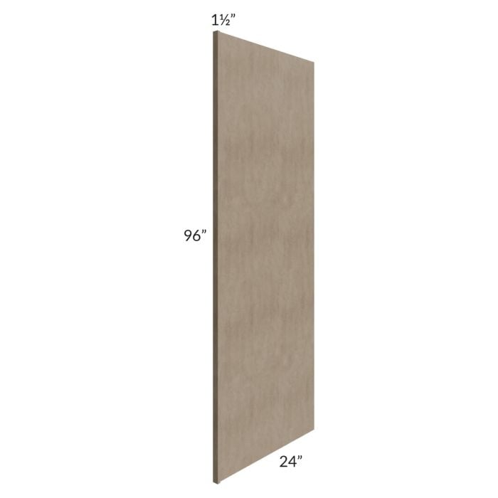 RTA Cobblestone Grey 24" x 96" Refrigerator End Panel