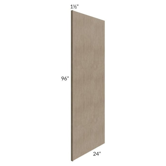 RTA Cobblestone Grey 24" x 96" Refrigerator End Panel