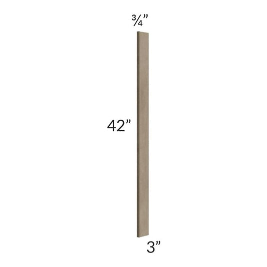 RTA Cobblestone Grey 3" x 42" Wall Filler