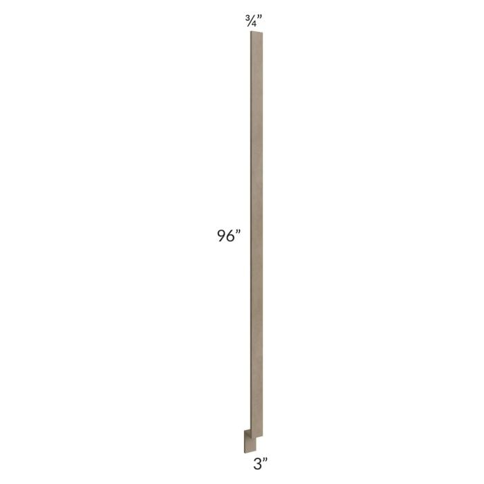 RTA Cobblestone Grey 3" x 96" Tall Base Filler