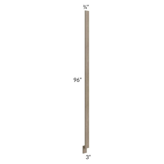 RTA Cobblestone Grey 3" x 96" Tall Base Filler