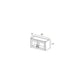 RTA Cobblestone Grey 30" x 12" Decorative Wall Cabinet with Plain Glass and 2 Skins