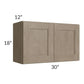 RTA Cobblestone Grey 30" x 18" Wall Cabinet with 2 Skins