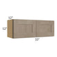 RTA Cobblestone Grey 33" x 12" Wall Cabinet