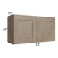 RTA Cobblestone Grey 33" x 18" Wall Cabinet
