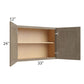 RTA Cobblestone Grey 33" x 24" Wall Cabinet