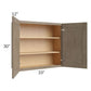 RTA Cobblestone Grey 33" x 30" Wall Cabinet