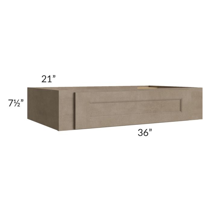 RTA Cobblestone Grey 36" Under Cabinet Drawer